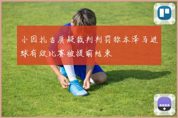 小因扎吉质疑裁判判罚称本泽马进球有效比赛被提前结束